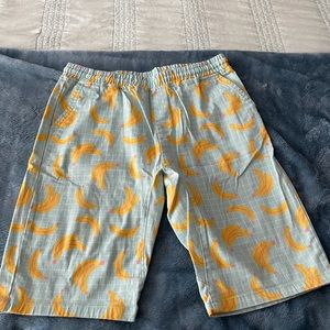 Boys banana shorts